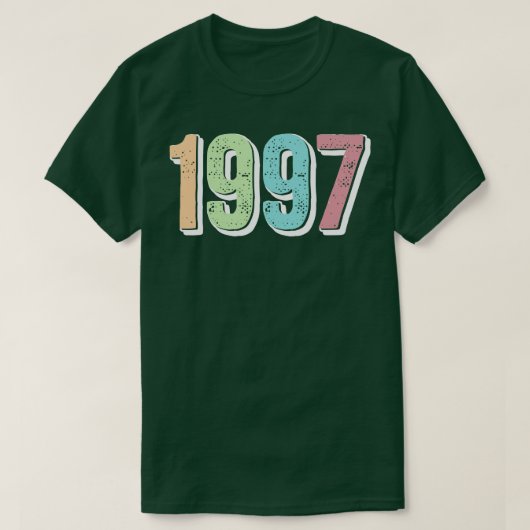 GEBURTSJAHR 1997 T-Shirt (Design vorne)