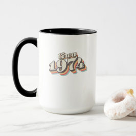 Geburtsjahr - Circa 1974 Tasse