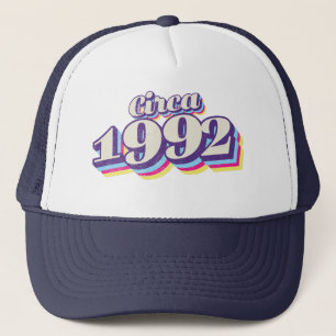 Geburtsjahr - Circa 1992 Truckerkappe