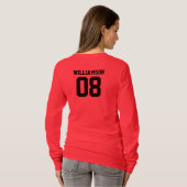 Geburtsjahr des benutzerdefinierten Volleyballs T-Shirt (Schwarz voll)