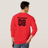 Geburtsjahr des benutzerdefinierten Volleyballs T-Shirt (Schwarz voll)