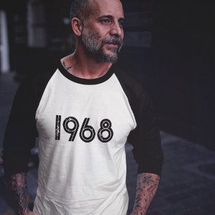 Geburtsjahr Geburtstag Klassiker Vintage anpassen T-Shirt