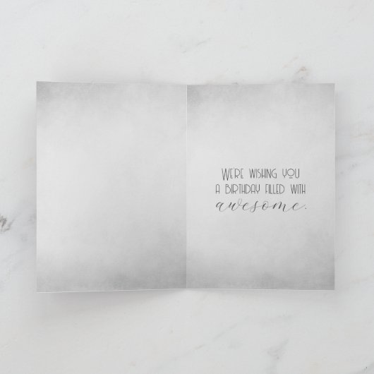 Geburtskakteen im Retro-Lkw Karte (Innenseite)