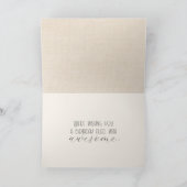 Geburtskakteen im Retro-Lkw Karte (Innenseite)