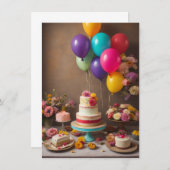 Geburtskarte (Vorne/Hinten)