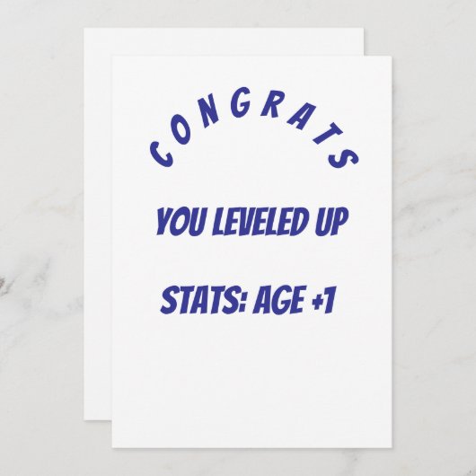 Geburtskarte (Vorne/Hinten)