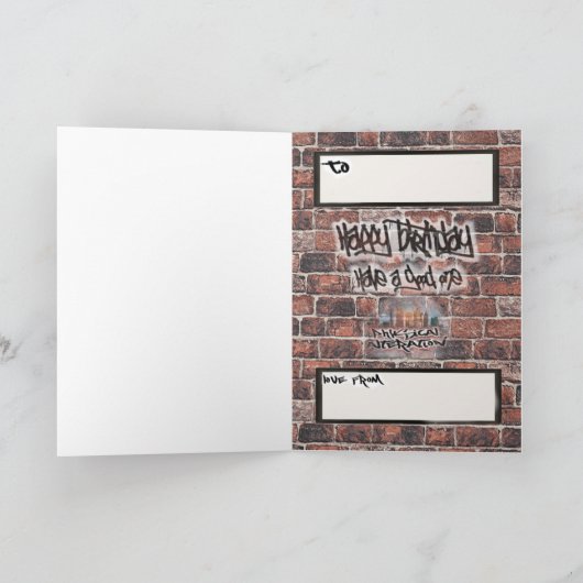 Geburtskarte 16 karte (Innenseite)