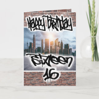 Geburtskarte 16 karte