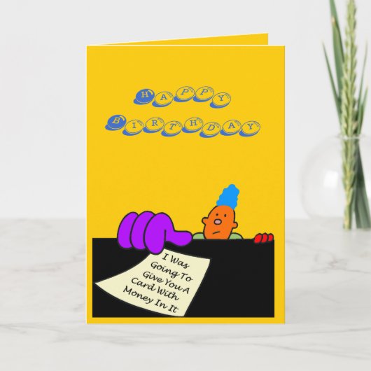 Geburtskarte 1 karte (Vorderseite)