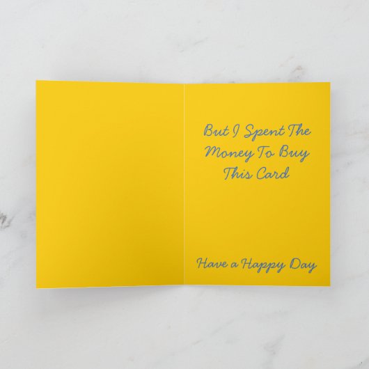 Geburtskarte 1 karte (Innenseite)