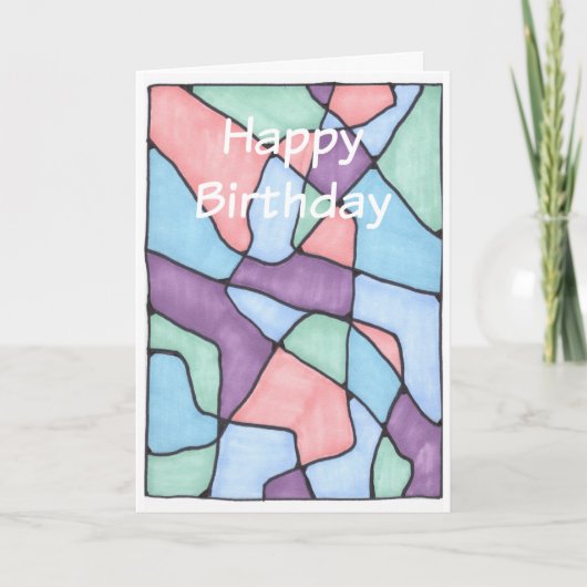 Geburtskarte 2 karte (Vorderseite)