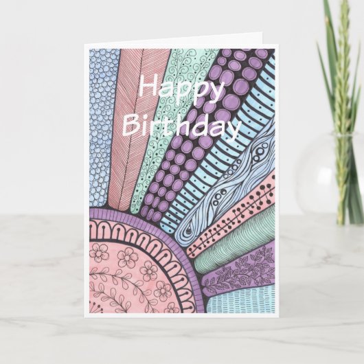 Geburtskarte 4 karte (Vorderseite)