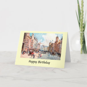 Geburtskarte - Auckland, Neuseeland Karte