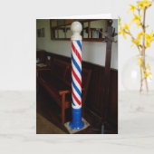 Geburtskarte "Barber Pole" Karte (Gelbe Blume)