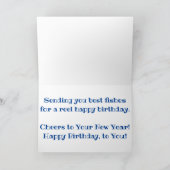 Geburtskarte "Cast Away" Karte (Innenseite)