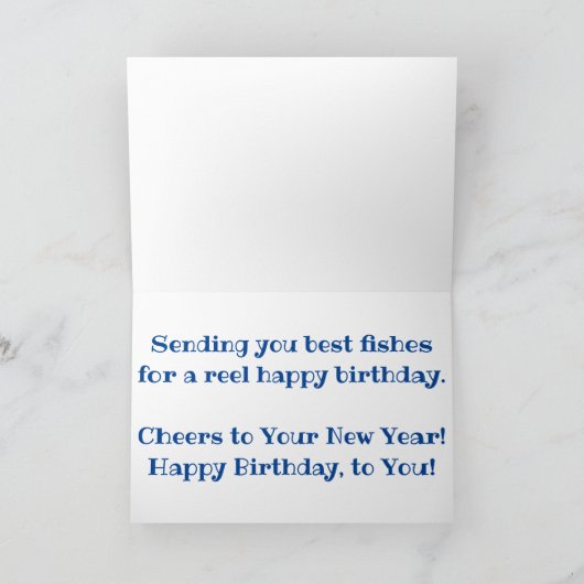 Geburtskarte "Cast Away" Karte (Innenseite)