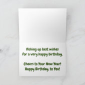 Geburtskarte "Ceviche" Karte (Innenseite)