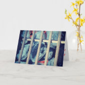 Geburtskarte "Charcoal Grill" Karte (Gelbe Blume)