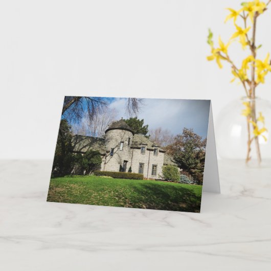 Geburtskarte "Circle Down" Karte (Gelbe Blume)