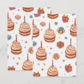 Geburtskarte Dankeskarte (Vorne/Hinten)