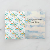 Geburtskarte der Dragonfly Karte (Innenseite)