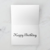 Geburtskarte der Dragonfly Karte (Innenseite)