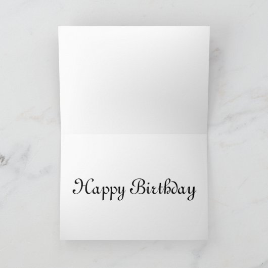 Geburtskarte der Dragonfly Karte (Innenseite)