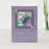 Geburtskarte der Dragonfly Karte (Vorderseite)