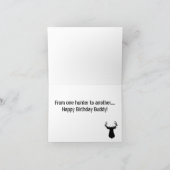 Geburtskarte der Hirschjagd Karte (Innenseite)