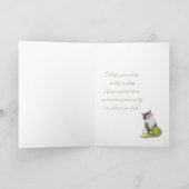 Geburtskarte der Katze Karte (Innenseite)