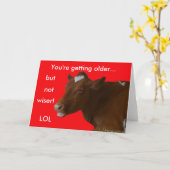 Geburtskarte der Kuh Karte (Gelbe Blume)