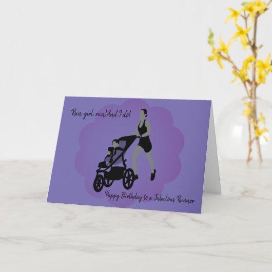 Geburtskarte der Mutter Buggy Karte (Gelbe Blume)