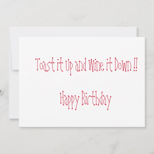 Geburtskarte der Schwester Dankeskarte (Rückseite)