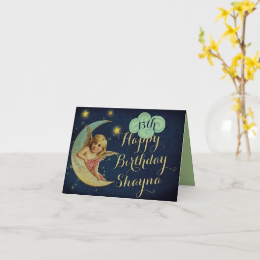 Geburtskarte des Celestis und Alter Karte (Gelbe Blume)