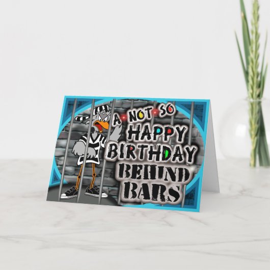 Geburtskarte des Gefängnisses Karte (Vorderseite)