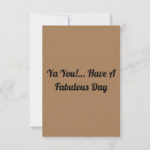 Geburtskarte des Hundes Ankündigung (Rückseite)