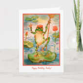 Geburtskarte des Kindes Karte (Vorderseite)