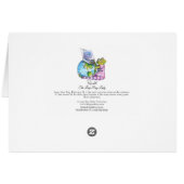 Geburtskarte des Leasingjahres (Rückseite Horizontal)