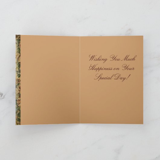 Geburtskarte des Mannes/der Frau Karte (Innenseite)