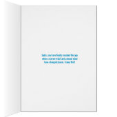 Geburtskarte des Narcissist-in-Chief (Innen (Rechts))