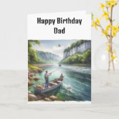 Geburtskarte des Vaters Karte (Gelbe Blume)