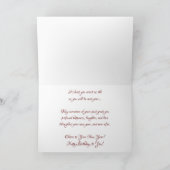 Geburtskarte des Wagenkastens "Eisenbahndepot" Karte (Innenseite)