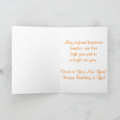 Geburtskarte "Eine Fixtur der Geschichte" Karte (Innenseite)