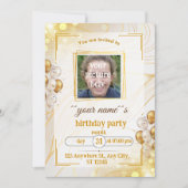 Geburtskarte Einladung (Vorderseite)