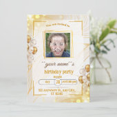 Geburtskarte Einladung (Stehend Vorderseite)