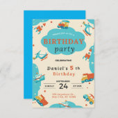 Geburtskarte Einladung (Vorne/Hinten)