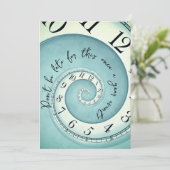 Geburtskarte Einladung (Stehend Vorderseite)