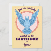 Geburtskarte Einladung (Vorderseite)