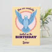 Geburtskarte Einladung (Stehend Vorderseite)