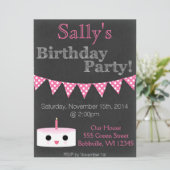 Geburtskarte Einladung (Stehend Vorderseite)